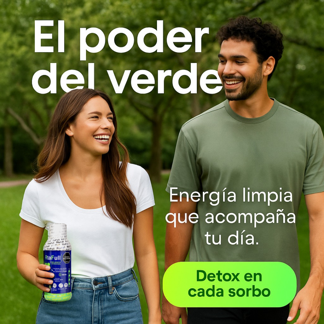 RTAFull Concentrado de Té Verde con Flor de Jamaica y Perejil para Salud Digestiva