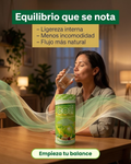 COLI Mezcla de Linaza y Fibra Natural para Digestión y Colon en Polvo Sabor Manzana Verde