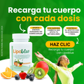 Lipoblue Suplemento Natural en Discos Masticables para Control de Peso con Té Verde, Glucomanano y Garcinia